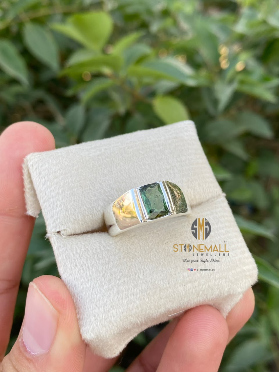 Natural Tourmaline Ring