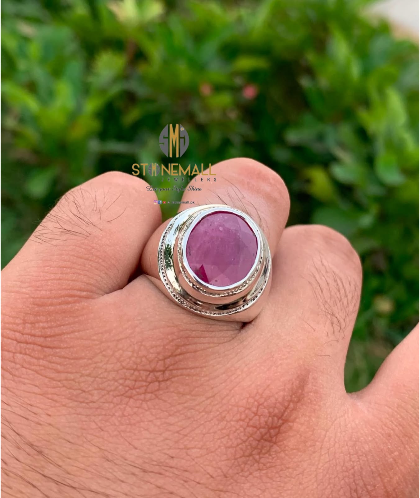 Natural Ruby Ring