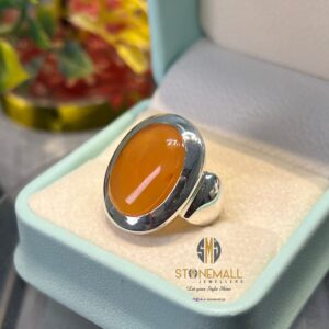 Natural Yamni Agate 925 Sterling Silver Handmade Ring