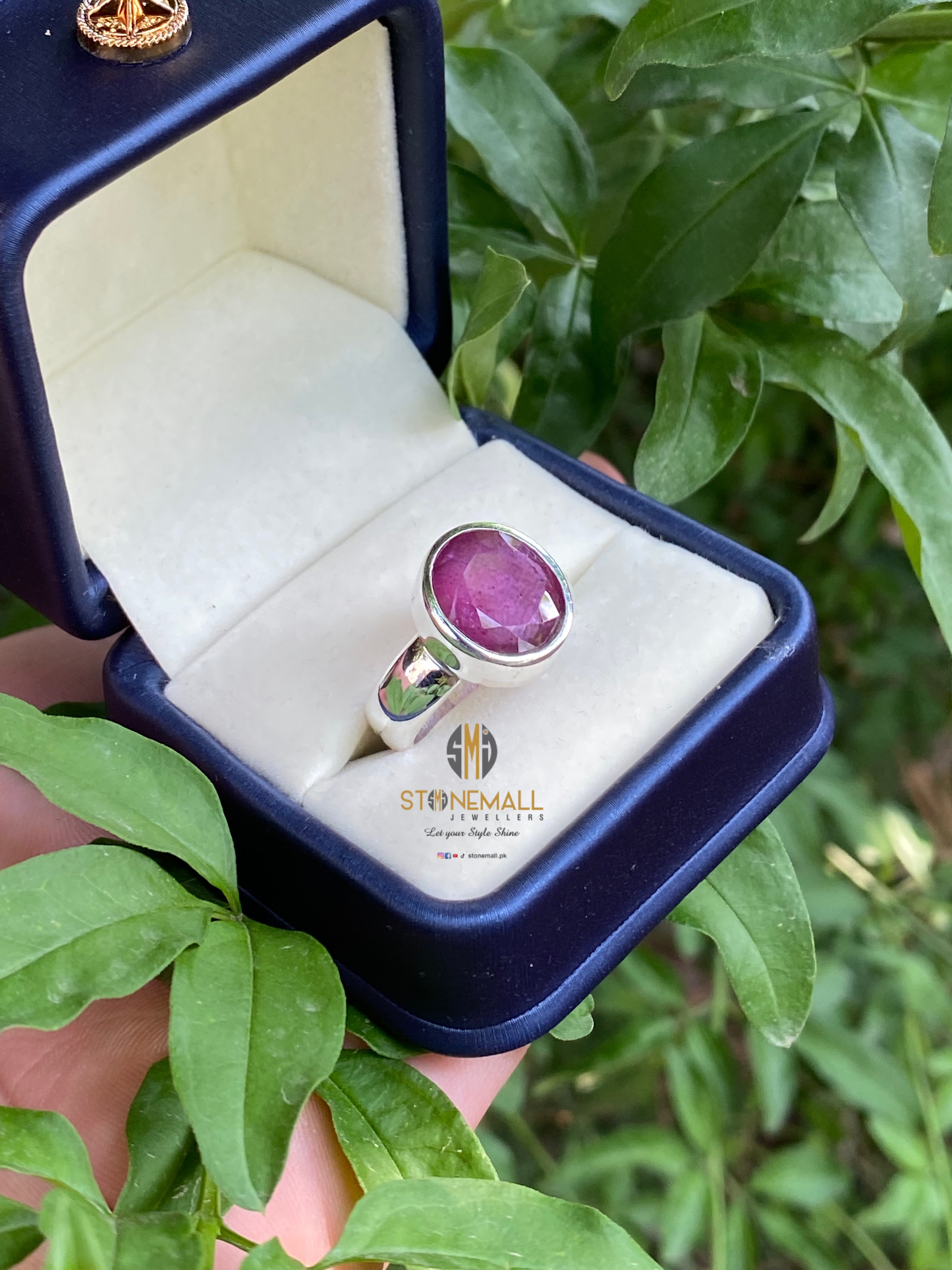 Natural Ruby 925 Sterling Silver Handmade Ring - Image 2