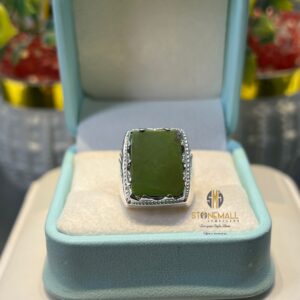Natural Green Turquoise 925 Sterling Silver Handmade Ring