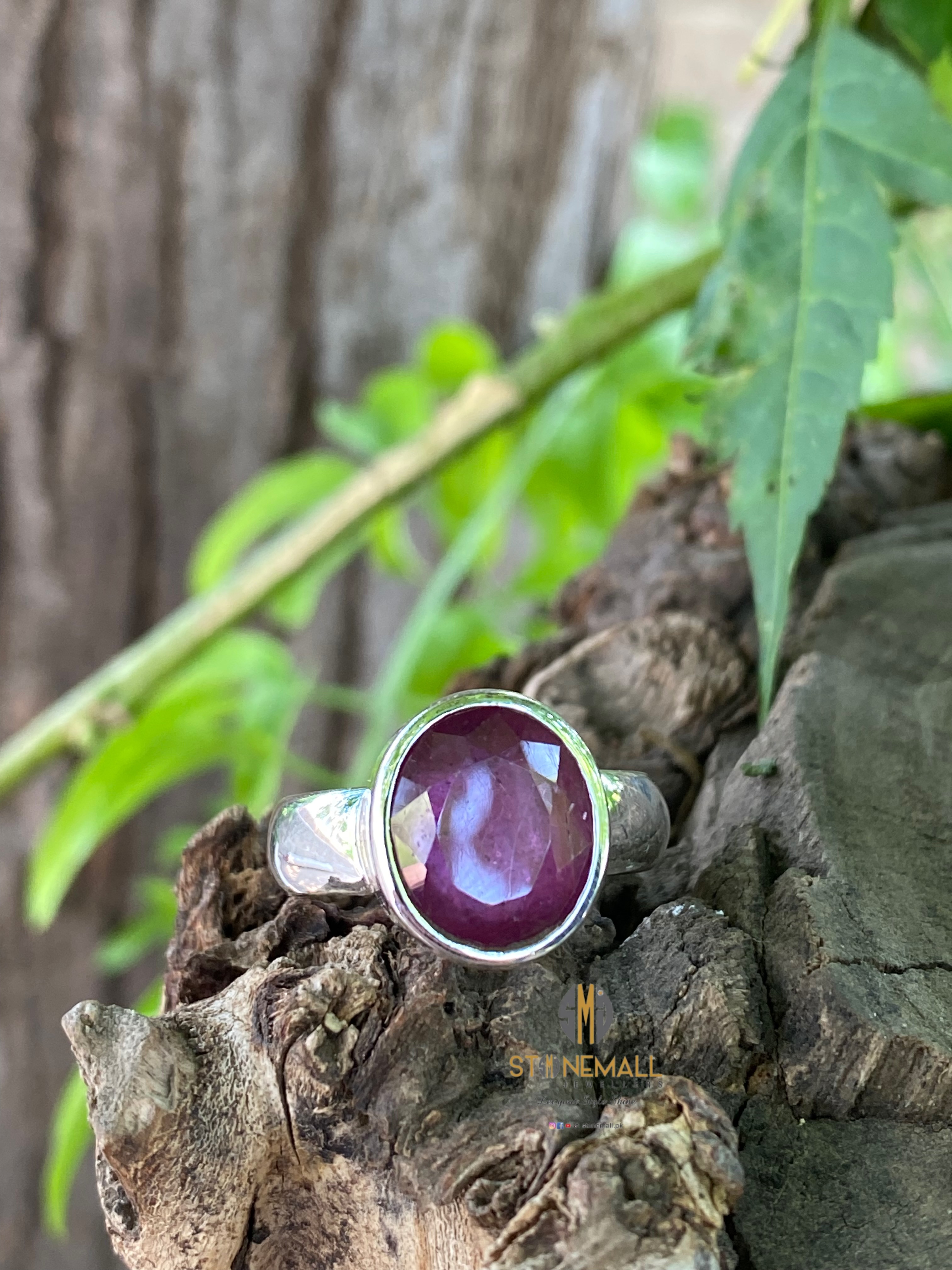 Natural Ruby 925 Sterling Silver Handmade Ring - Image 5