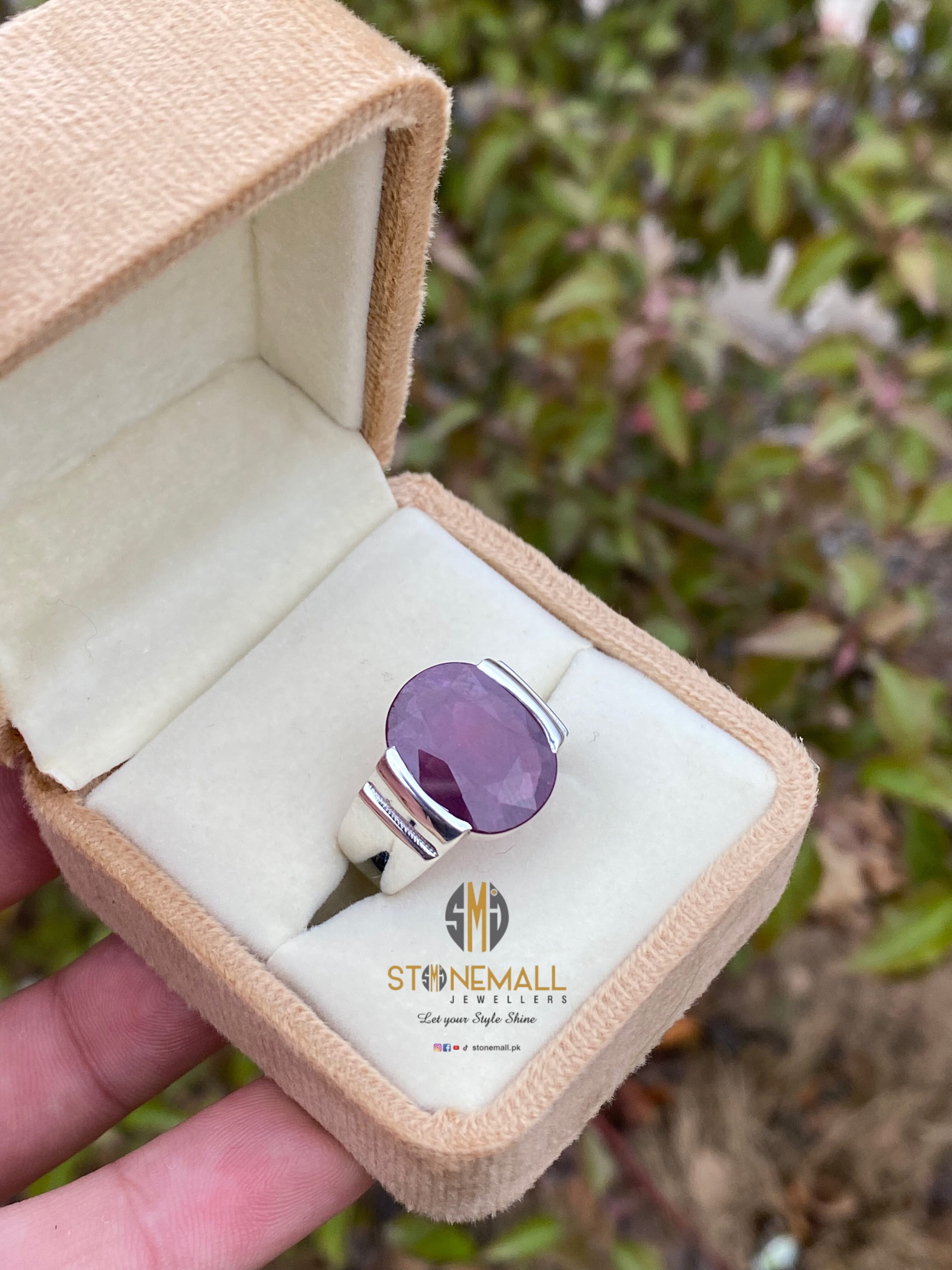 Natural African Ruby (Yaqoot) 925 Sterling Silver Handmade Ring - Image 4