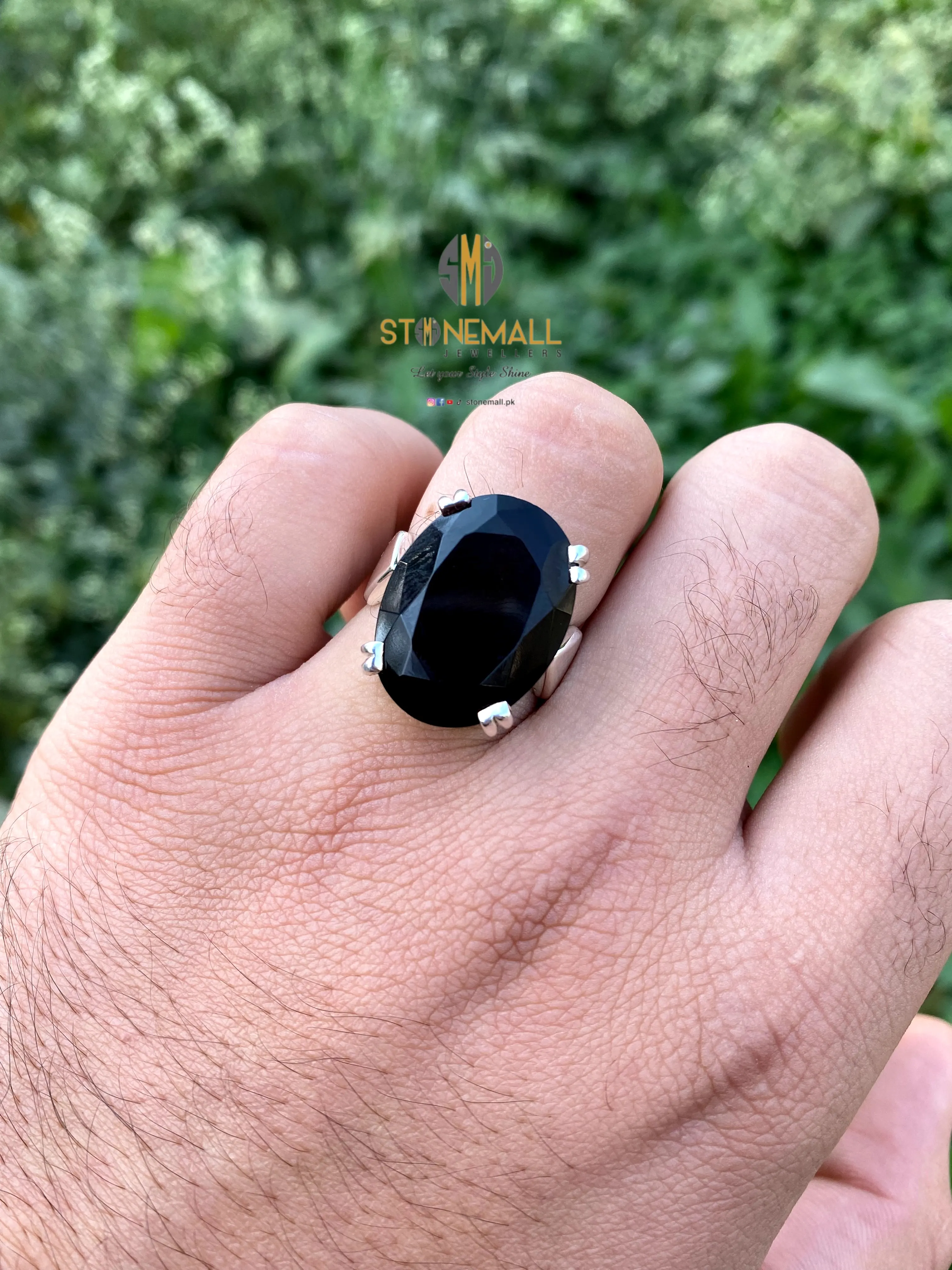 Natural Yemeni Agate (Aqeeq) 925 Sterling Silver Ring - Image 4