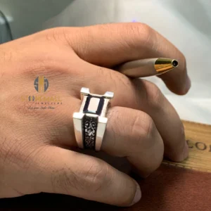 Natural African Blue Sapphire (Neelam) 925 Sterling Silver Handmade Ring